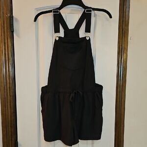 Black Overall Dress